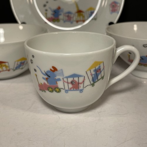 Noritake Nippon Toki Kaisha Circus Childs 4 Piece Dinner Set Porcelain - Picture 2 of 24