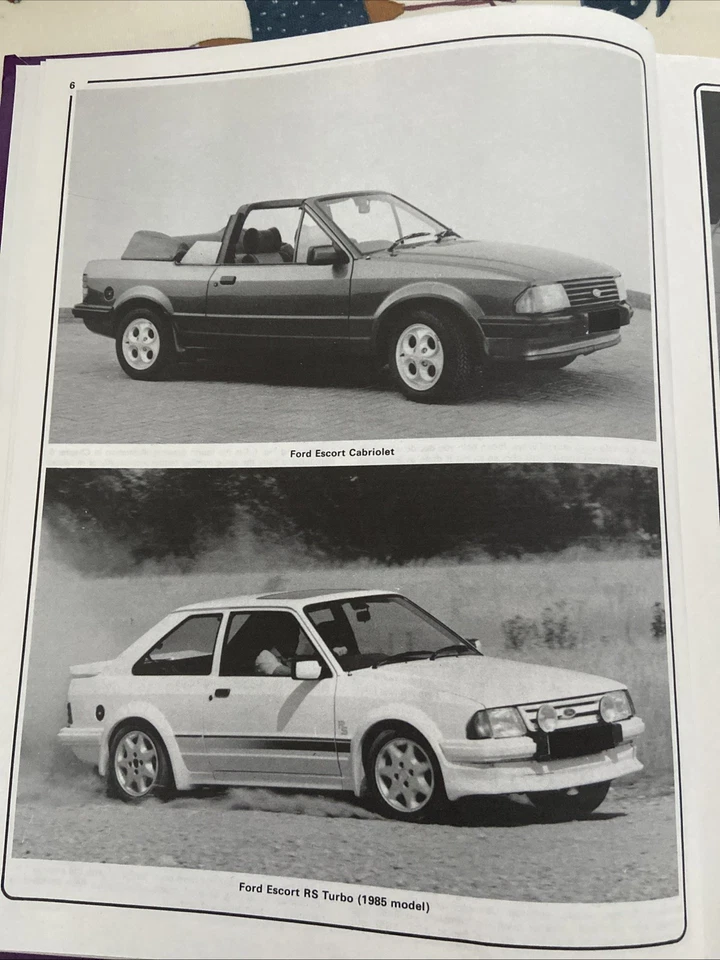 Ford Escort Mk3 & Mk4 (Petrol, Inc. XR3i & RS Turbo) Haynes Manual 1980-1988 - Image 3 of 3