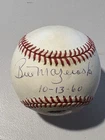 Bill Mazeroski Signed Baseball 10-13-1960 Pittsburgh Pirates  World Series