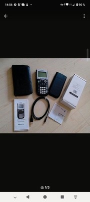 Texas Instruments TI-84 PLUS Grafikrechner Schwarz-Grau, batteriebetrieben