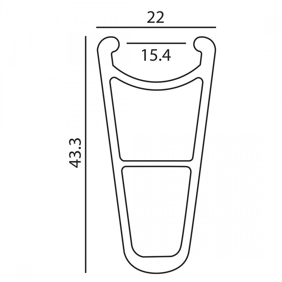 Llanta negra H Plus Son EERO H+ Son 700C | Rueda de bicicleta ligera de doble pared Foto 2 de 2