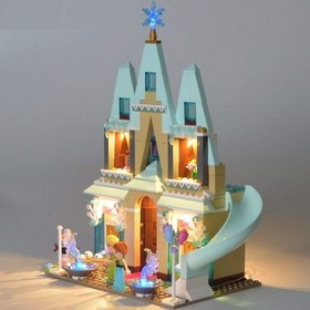 LEGO MOC Disney Princess Frozen Arendelle Castle LED 41068