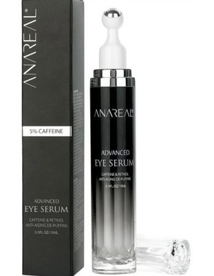 Anareal 5% Caffeine Advanced Eye Serum Anti-Aging/De-Puffing Eye Treatment 15ml