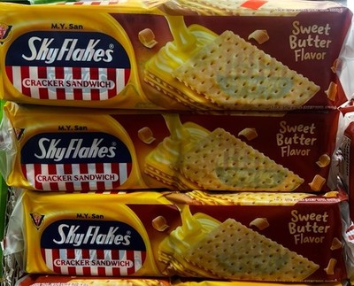 M.Y. San Sky Flakes Sweet (Sweet Butter Cream ) Pack Of 3 Cracker 10.58 oz