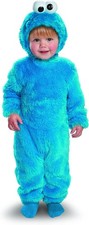 Cookie Monster Light-Up Sesame Street Fancy Dress Up Halloween Child Costume