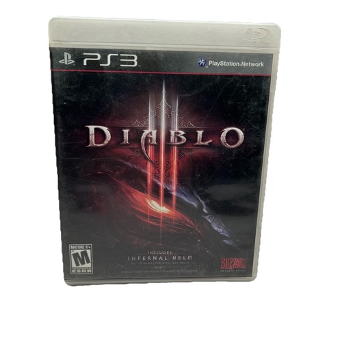 Diablo III - PS3 PlayStation 3 - Complete CIB Tested Ships Fast