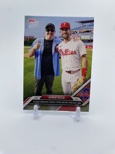 Shane Gillis Rookie Card 2024 MLB TOPPS NOW Bryce Harper Only 2919 Made Phillies. rookie card picture