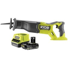 Ryobi ONE+ Brushless Reciprocating Saw Kit (1x 2.0Ah) 18V RRS18BL-120 RRS18BL-0