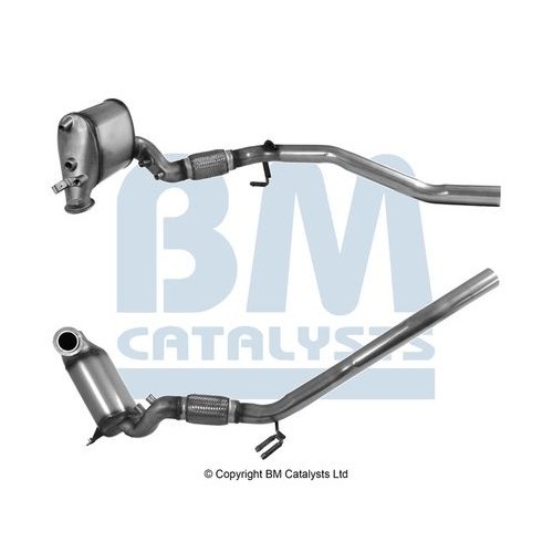 For SKODA SUPERB II 3T4 2008 to 2015 Exhaust System