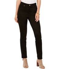 Tommy Hilfiger Womens Tribeca Casual Trouser Pants, black, 10