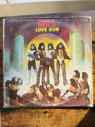 Kiss "LOVE GUN" 1977, Casablanca NBLP-7057 1st pressing LP VG