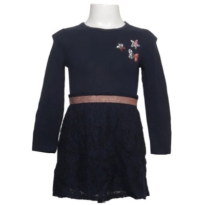 s.Oliver, Kleid, Größe: 104, Blau, Elasthan/Polyamid, Spitze, Mädchen #wgU