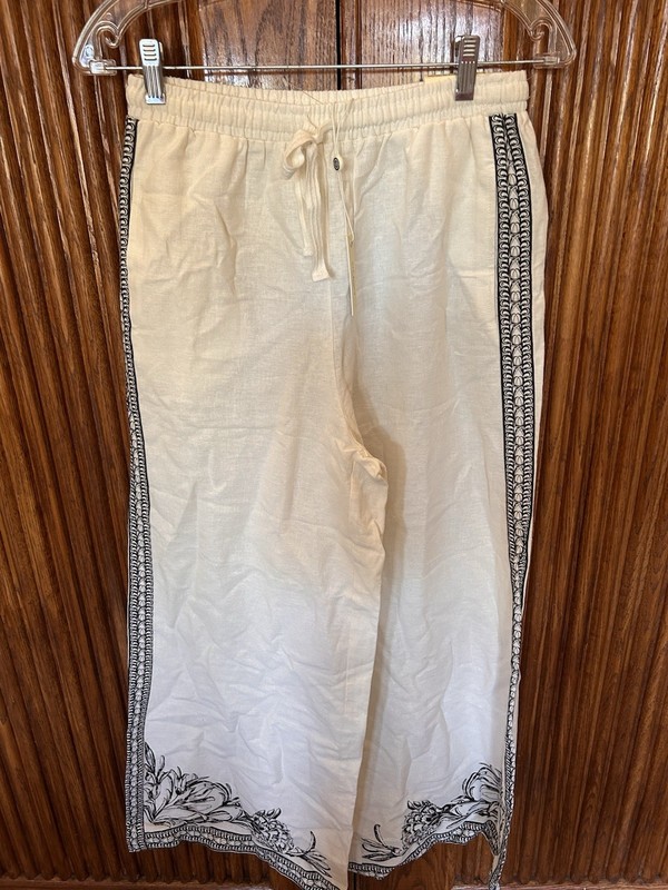 Max Studio S Linen Pants 
