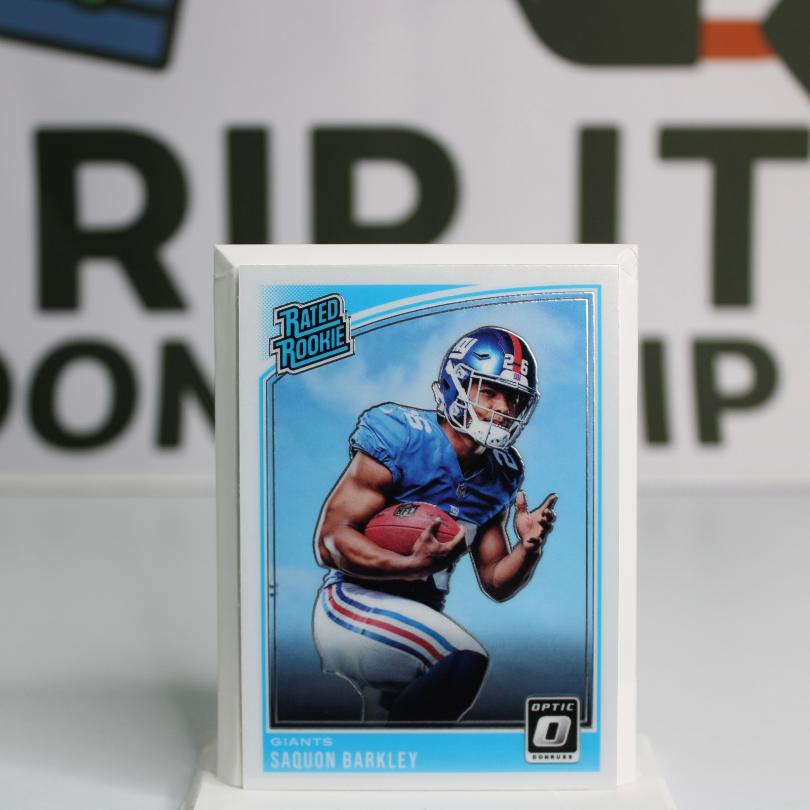 2018 Donruss Optic | Saquon Barkley | Rated Rookies No. 156