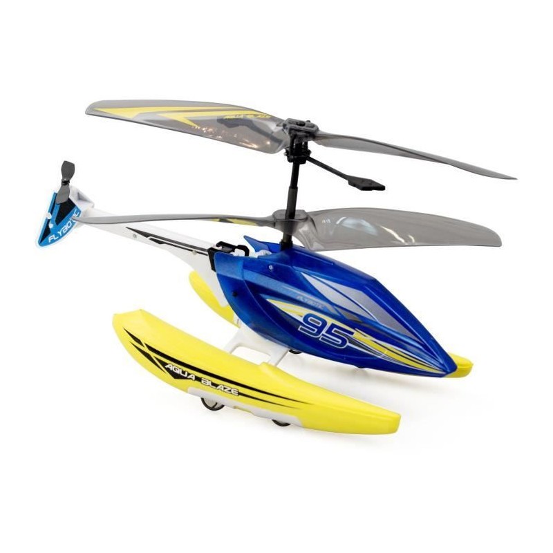 Hélicoptère télécommandé Flybotic Aqua Blaze avec gyroscope intégré pour un vol stable - 3