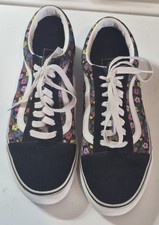 VANS 507698 Off The Wall US Men 8.5 Women US10 Flower Print Low Top