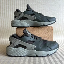 Nike Air Huarache Shoes Mens Size 8 Sequoia Olive Green Sneakers 318429-309