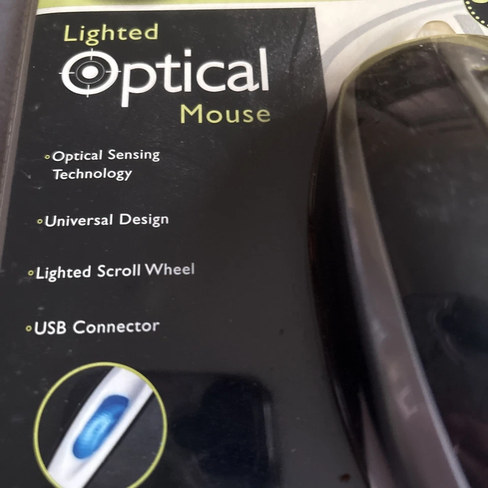 LOGITECH Optical Mouse NEW/ in FACTORY SEALED BOX - Image 2 of 4