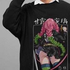 Demon Slayer Sweatshirt Mitsuri Kanroji Sweater Kimetsu No Yaiba Unisex Pullover