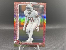 Garrett Williams 2025 Topps Chrome Football Leather Refractor
