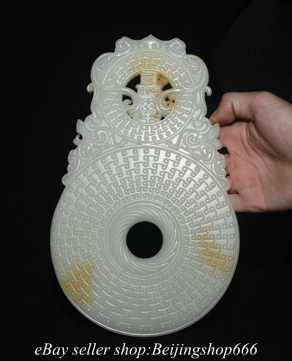 白玉中国风雕像、雕像| eBay