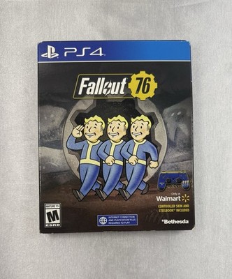 Fallout 76   PS4 | Walmart Exclusive Steelbook Edition | Complete Set