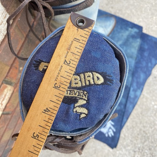 Freebird by Steven Cyrus Stiefel Gr. 9 blau Leder groß Rosenstickerei Western - Bild 9 von 22