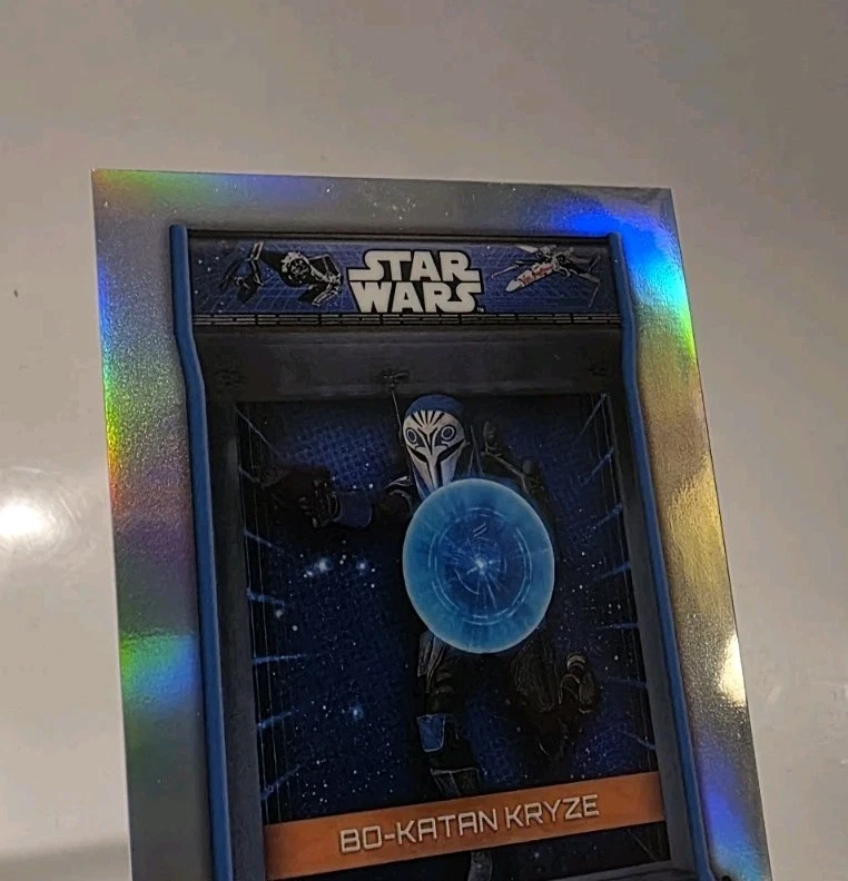 🎮2025 TOPPS CHROME STAR WARS BONUS STAGE BO-KATAN KRYZE #BS-BK  SSP - Image 3 of 4