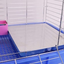 2 PCS 6X10mmRabbit Cooling Pad, Hamster Cooling Mat for Rabbit Bunny Guinea Pig