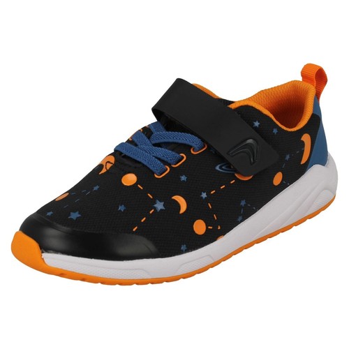 Kinder Clarks' Aeon Cosmo ' Haken & Schlaufe Band Freizeit SPORTS Turnschuhe - 第 13/21 張圖片
