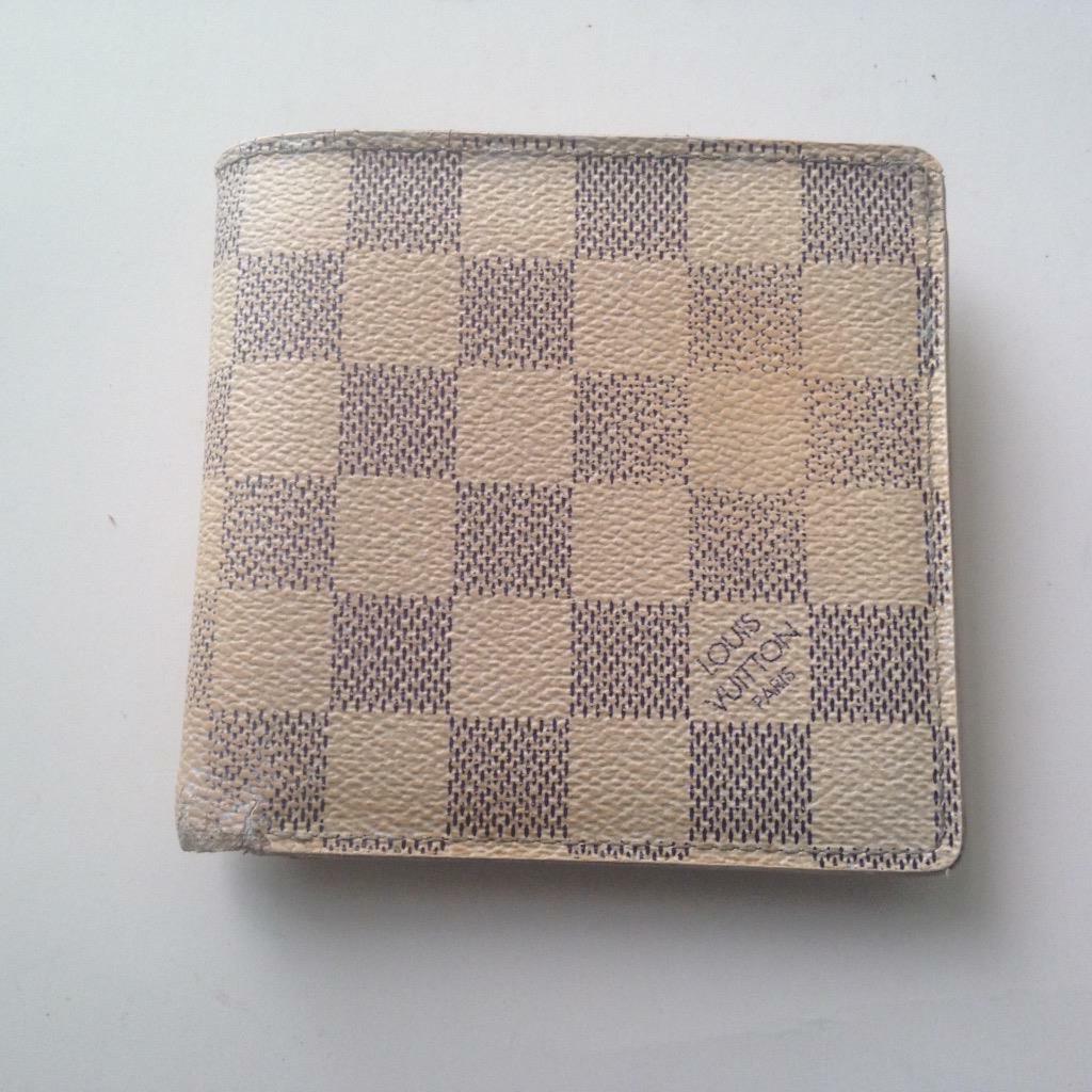 Louis Vuitton Damier Azur Marco Wallet (SHF-xKcHsh) – LuxeDH