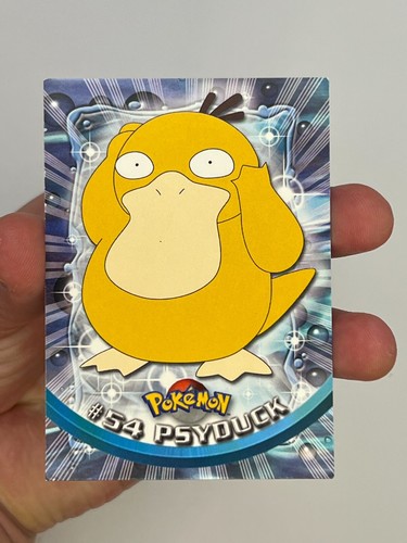 1999 Pokemon - Psyduck #54 - Topps Series 1 - Picture 6 of 7