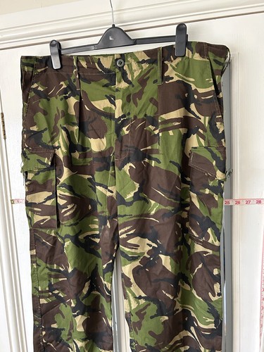 British Army Lightweight Combat Trousers DPM Woodland Camo 90/112/128 44” Waist - Picture 2 of 5