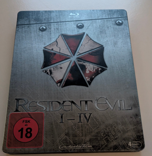 Resident Evil 1-4 (Steelbook) (Blu-ray)