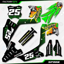 Restyle kit Green Spark Racing Graphic Kit fits 03-08 Kawasaki Kx125 KX250 KX