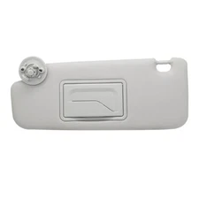 Left Gray Sun Visor Make-Up Mirror For Chevrolet Aveo 2011-15/Daewoo Matiz 11-16
