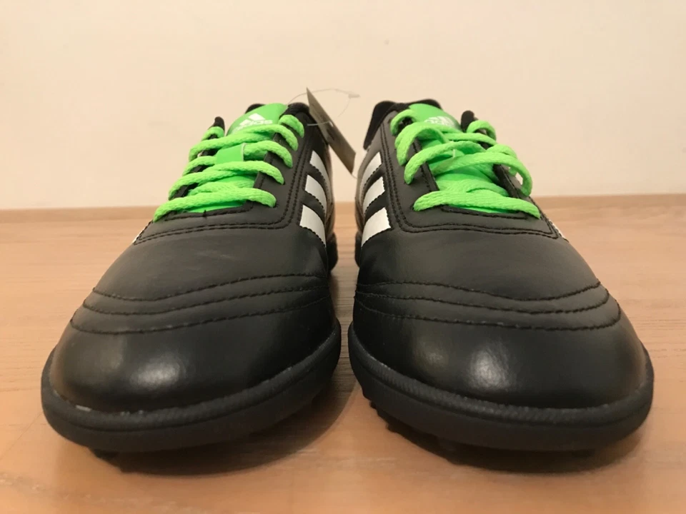 Adidas туфли мальчика мужчин Goletto VI TF J BB4837 черный белый лайм зеленый бутсы размер 6 - Изображение 3 из 4