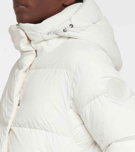 NEW Canada Goose Byward 750 Fill Power Down Packable Parka in White M #DC132 - Picture 6 of 17