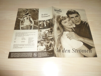 Progress Filmprogramm 59 / 63 - In den Strömen - 60er 60s 1963 Programmheft Info