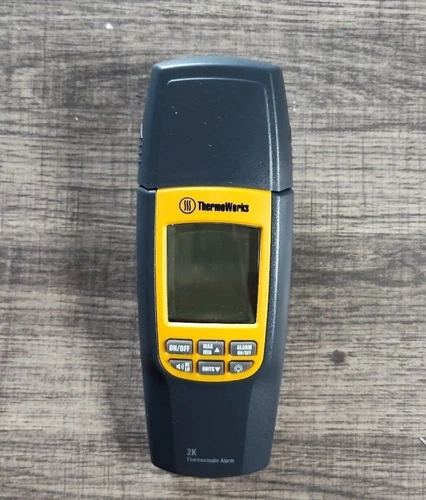 ThermoWorks 2K Thermometer Thermocouple Alarm for Type K Thermocouples A1
