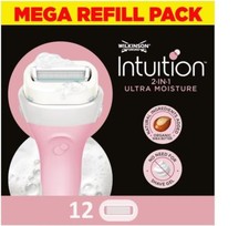 Image of WILKINSON SWORD - Intuition Ultra Moisture Blades For Women | No Shave Gel Neede