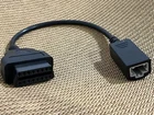 For Honda Diagnostic Connector 3 Pin OBD1 to 16Pin Adapter Cable Wire OBD2 OBDII