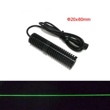 2.8-3.7V 532nm Line Green Laser 80mW Diode Module High Brightness Laser Lamp DIY