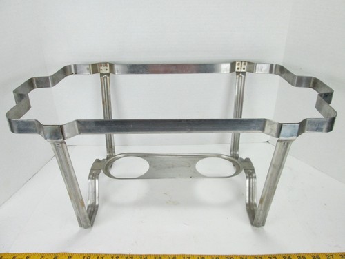 Chafer Stand Full Pan Size 2 Burner Warming Buffet Serving Rack Food SKU A