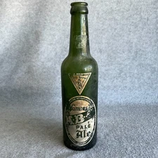 Vintage Rare Old Brew A.B.C. Pale Ale Olive ACL Bottle from 1930's