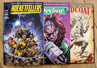 IT HAPPENED ON HYDE STREET DEVOUR 1 + REDCOAT 1 + ROCKETFELLERS 1 GHOST MACHINE