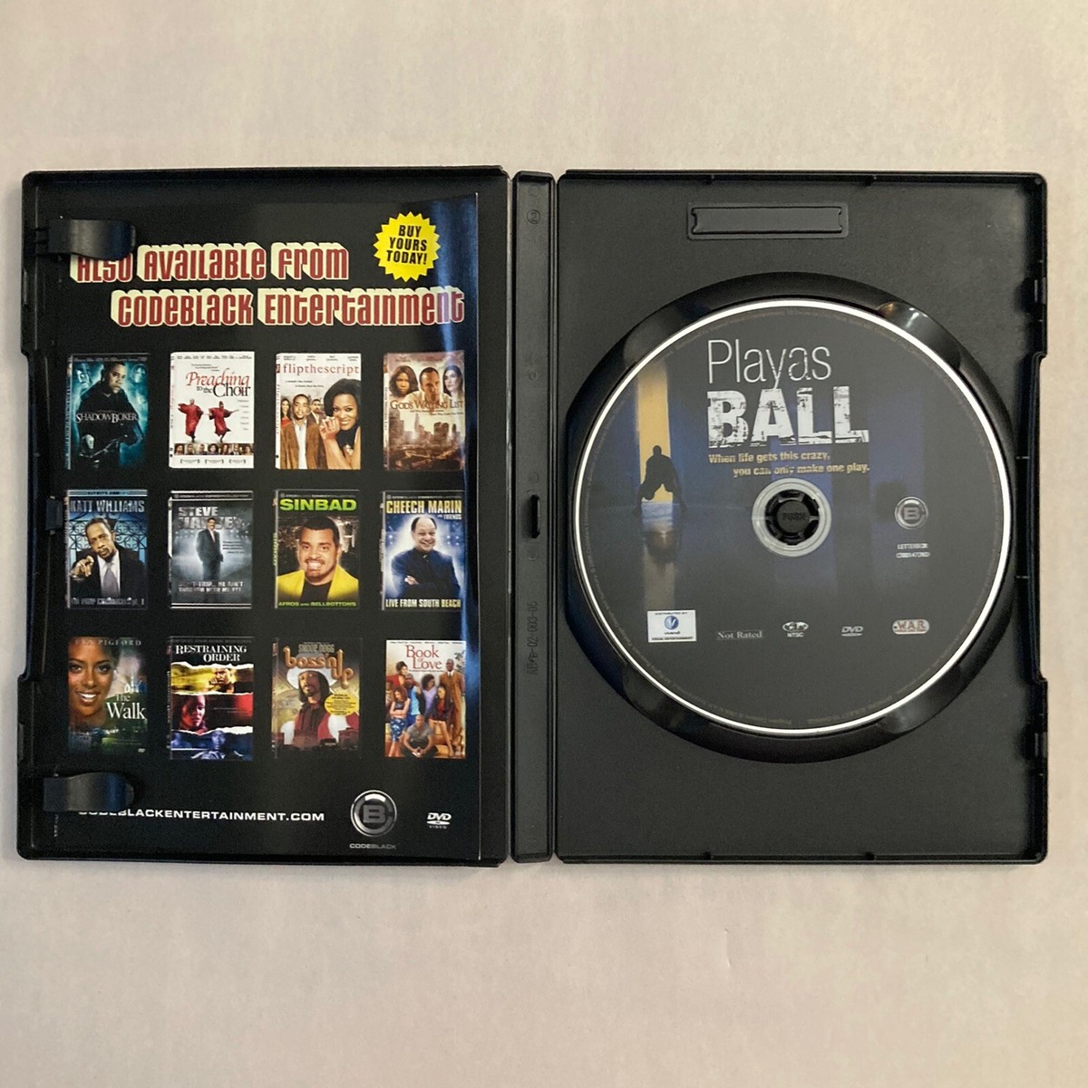 Playas Ball (DVD 2007)Allen Payne, Anthony 