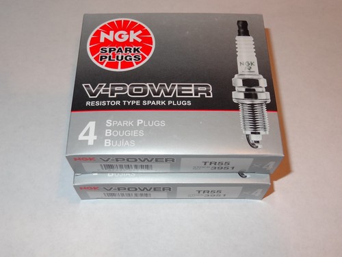96-04 Mustang GT or Cobra N/A 4.6 V-8 NGK TR-55 3951 Spark Plugs (Eight) - Picture 2 of 3