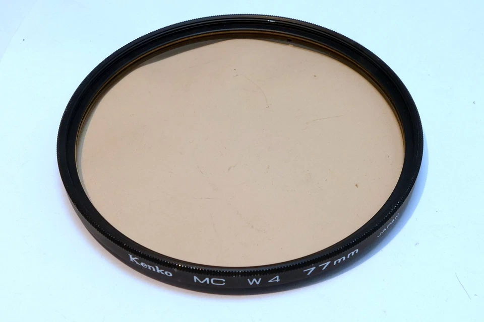 Kenko MC W4  77mm Lens Filter Professional Warming Color Temperature Conversion - Image 4 of 4