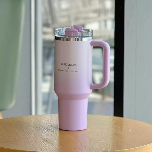 Starbucks 2024 China Summer Reserve Pink Purple 40oz SS Tumbler - Picture 5 of 5
